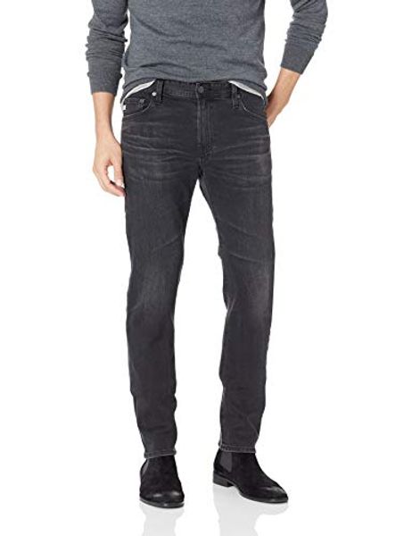 

ag adriano goldschmied мужская модная тонкая нога tellis lbk black denim, Blue