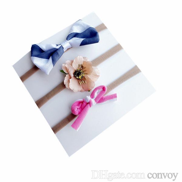3pcs//lot Kids Baby Girls Children Toddler Flowers Hair Clip Bow Accessorie TECU