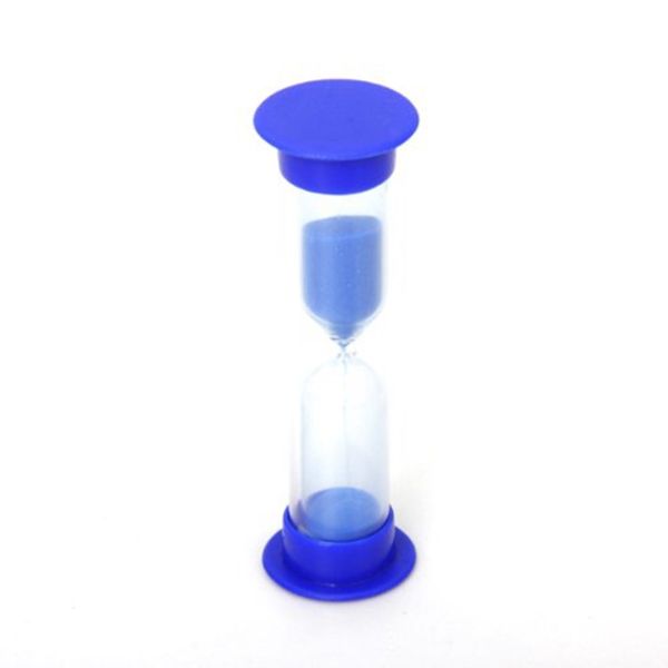 

hourglass hourglass of three minutes - yellow or blue