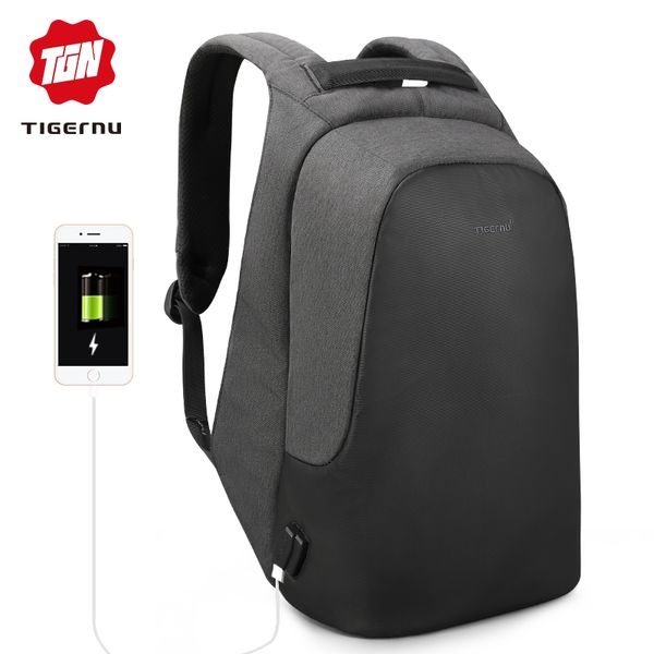 

Tigernu brand men women anti theft backpack for 15.6 laptop casual travel waterproof backpacks school bag for teens boys girls