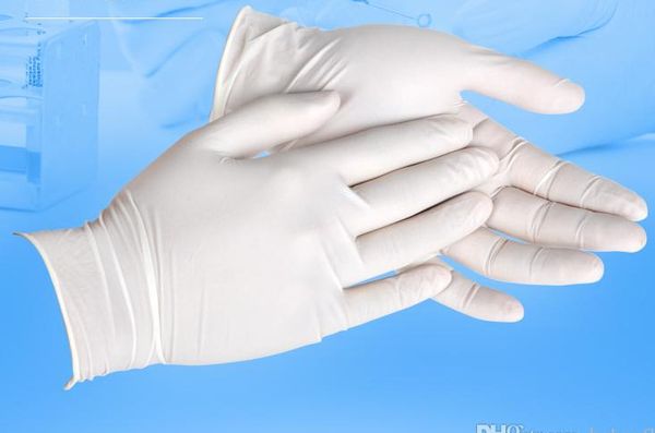 

new 100pcs/lot disposable latex gloves clean dishwashing housework waterproof rubber consumption of gloves from mail