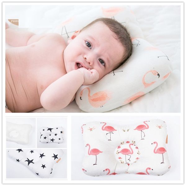 Muslinlife Baby Pillow Newborn Head Protection Cushion Baby