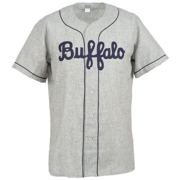 

Buffalo Bisons 1959 Road Jersey 100% Stitched Embroidery Logos Vintage Baseball Jerseys Custom Any Name Any Number Free Shipping