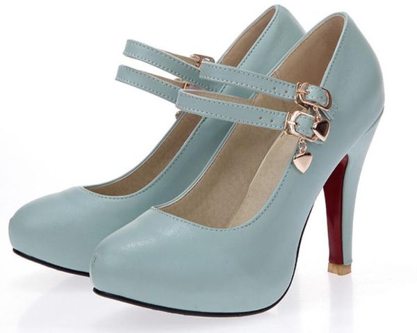 

send 2017 summer new style round head shallow mouth high heeled korean women shoes, Black