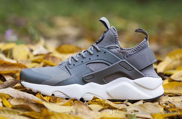 

2018 Air Huarache IV кроссовки для мужчин, женщин, черно-белые кроссовки высокого качества