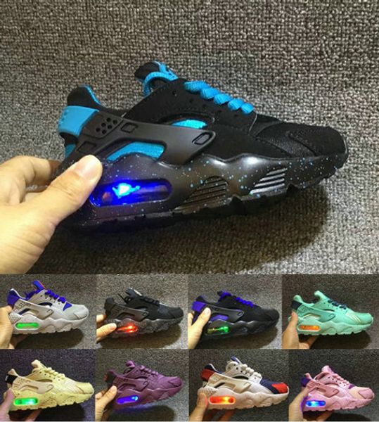 

вспышка air huarache детские кроссовки кроссовки младенческая детская huaraches huraches дизайнер hurache повседневная детские мальчики дево, White;red