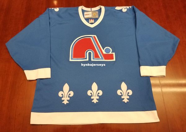 

custom quebec nordiques vintage ccm hockey jersey mens retro jerseys, Black;red
