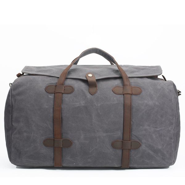 

new canvas leather shoulder messenger bag crossbody handbag large tote for man