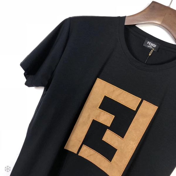 

men and women short sleeve shirt women's2018 new summer fashion brand designer shirt t shirts letter printed crew neck tees m-3xl, White;black