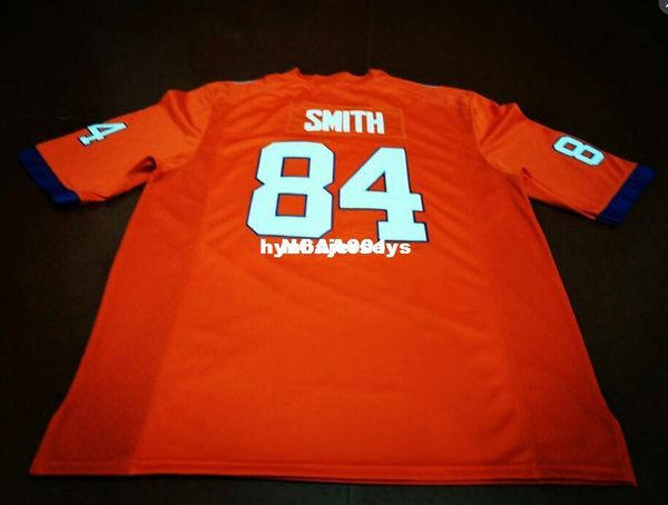 

men clemson tigers #84 cannon smith orange white college jersey or custom any name or number jersey, Black;red