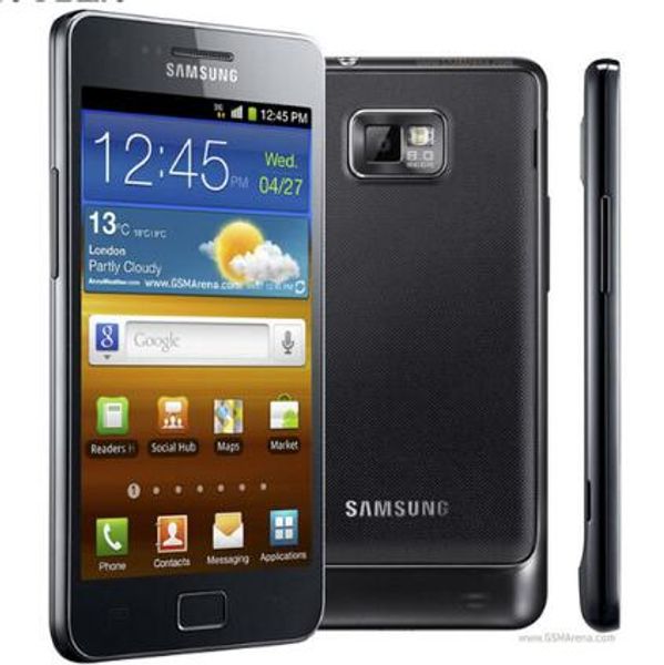 

original unlocked samsung galaxy s2 i9100 android wi-fi gps 8.0mp camera core 4.3'' 1gb ram refurbished phone