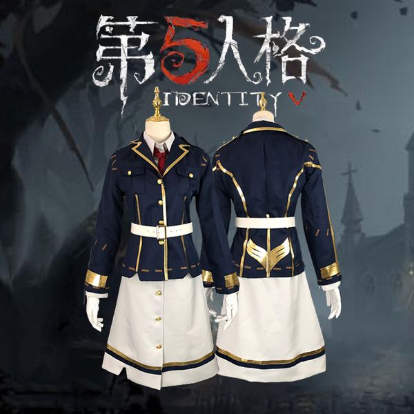 

anime 2018 new game identity v martha uniform ceremonial dress cosplay costume for ing, Black