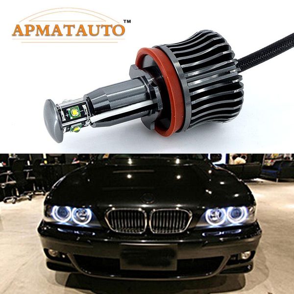 

2x h8 error 40w 2400lm for cree chips led angel eye marker lights bulbs for e60 e61 e70 e71 e90 e92 e93 x5 x6 z4 m3