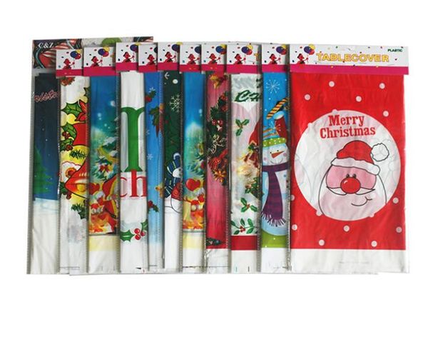 

рождество одноразовые скатерть с рождеством прямоугольные печатные пвх мультфильм скатерть xmas посуда обеденный кухонный стол крышка
