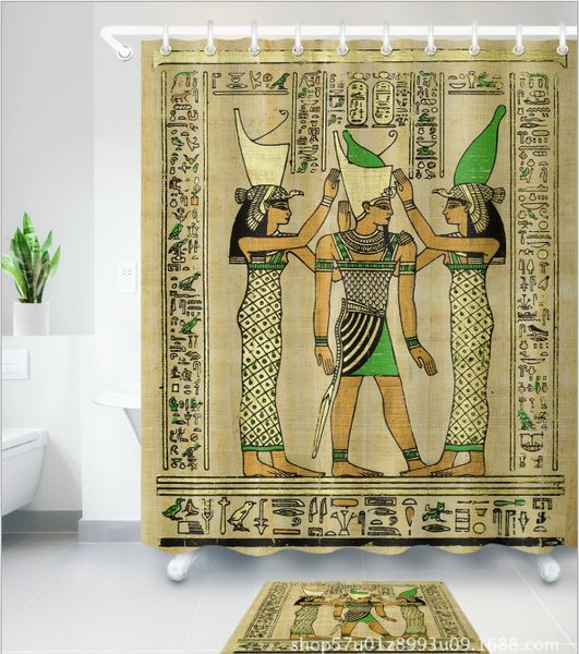 

new fashion pattern print custom waterproof bathroom modern sunflower shower curtain polyester fabric bathroom curtain door mat sets