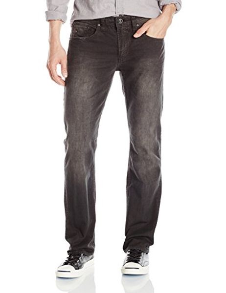 

buffalo david bitton men's six slim staright leg jeanin light hand sand, Blue