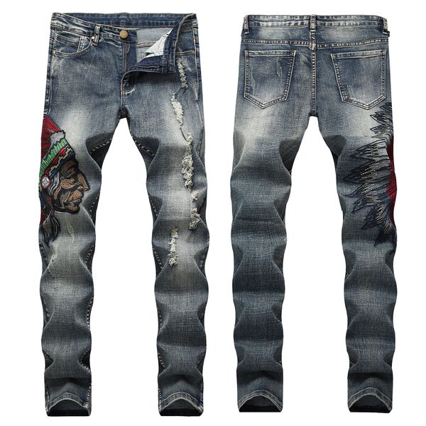 Compre Pantalones Elasticos Ajustados De Los Hombres Pantalones