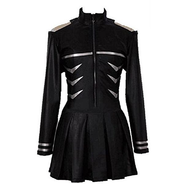 

токийский вурдалак канэки кен pleather battle dress косплей костюм, Black