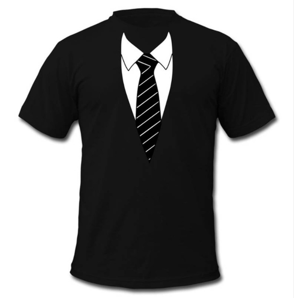 

wholesale-fashion mens/womens summer style tuxedo funny 3d print casual t-shirt dxr0082, White;black