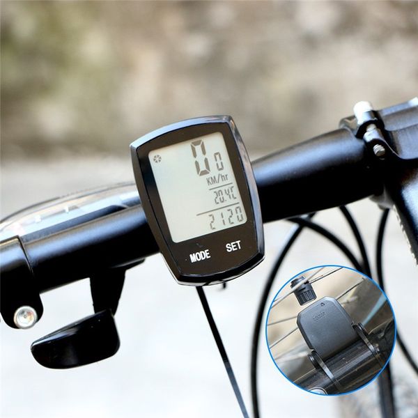 

outderdo wireless waterproof digital lcd bicycle computer speedometer odometer bicycle bell