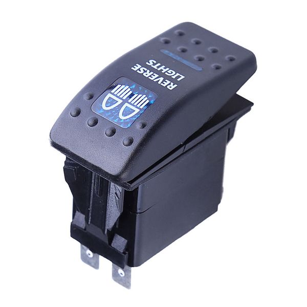 AimdonR Heavy Duty Rocker Interrupteur /à bascule 15A 250 V 20A 125 V SPST 2 broches ON//OFF Interrupteur en m/étal Bat /étanche