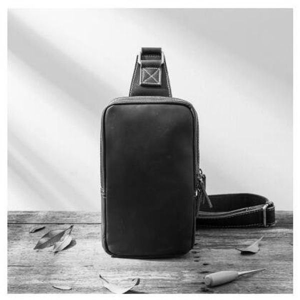 

handmade classic bag messenger bags chest quality fashion men sling bag cross body high 4 waist outdoor women colors pack 44321 fxmec, Red;black