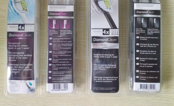 

toothbrush hx6064 hx9024 hx9034 hx6074 brushhead 4 brush heads standard toothbrush head 4pcs=1set