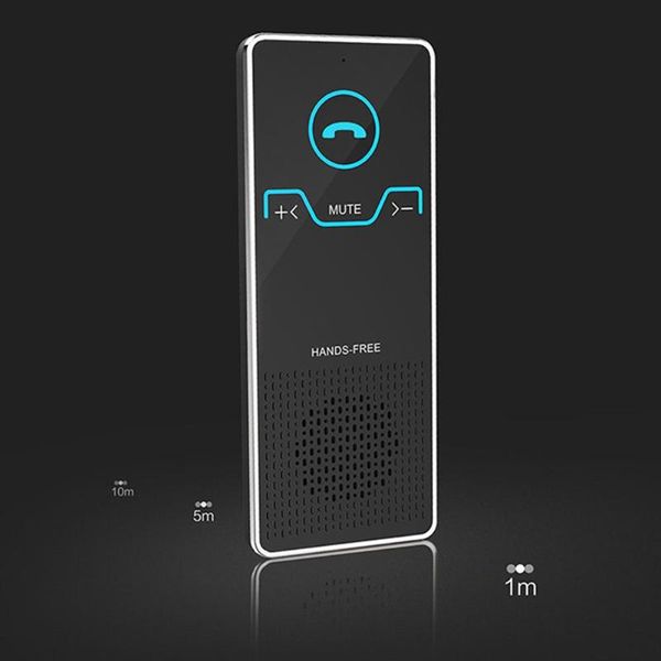 

sun visor speakerphone wireless bluetooth handscar kit for mobile phone hands car speaker with 2w speaker in new