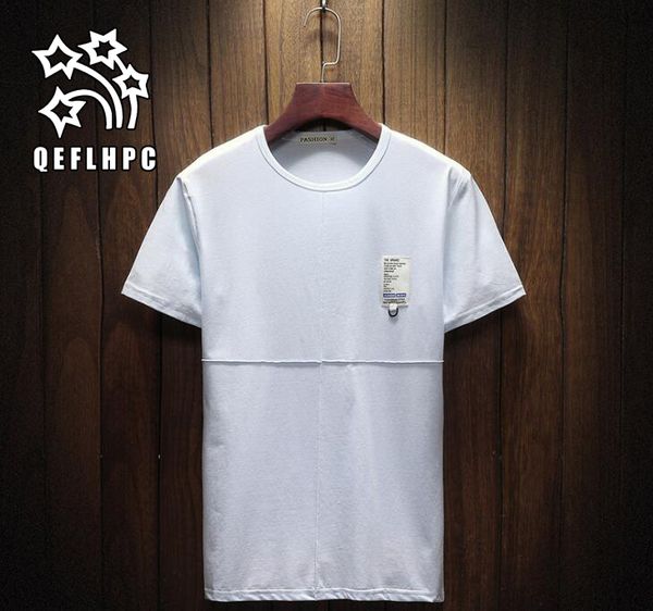 

man's t-shirt. short sleeve. spring summer autumn. casual fashion men's t-shirts. 95% cotton. men's tees. crew neck. men&#039, White;black