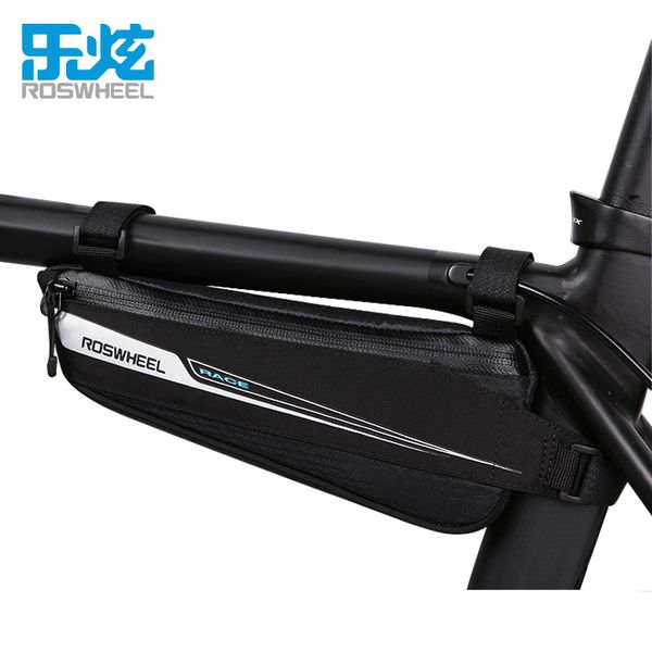 

roswheel bicycle upper tube triangle bag bike fornt beam bags cycling riding organizer bag 0.6l race series