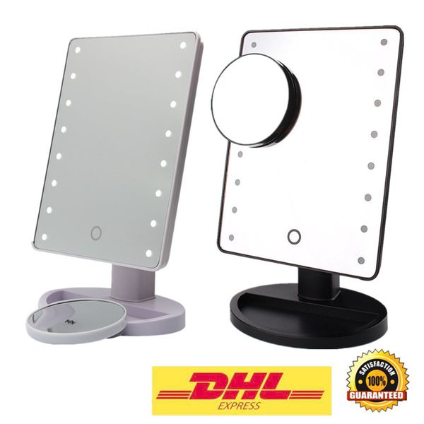 

mirkray 16 led lighted make up mirror vanity touch screen cosmetic mirror tablelamp make up tool