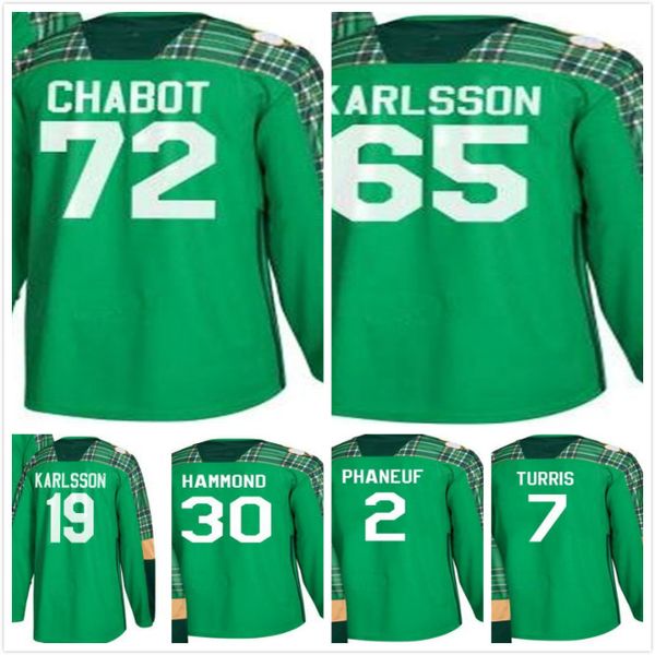 ottawa senators green jersey