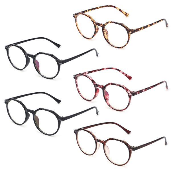 

optical glasses eyeglasses geometric myopia frame clear lens spectacles accessories dropshipped, Silver