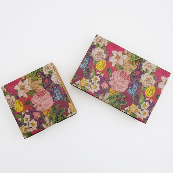 

beautiful flower printing cake box cookies mooncake biscuit candy box wedding gift party favor handbag wholesale