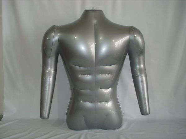 

high level fashionable male inflatable mannequin inflatable model on sale, Khaki