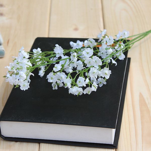 

40cm gypsophila silk baby breath artificial fake cloth of silk flowers real touch flower plant for home wedding party home decoration