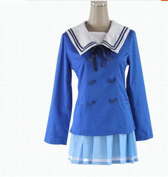 

koveinc cosplay costume for beyond the boundary mirai kuriyama, Black