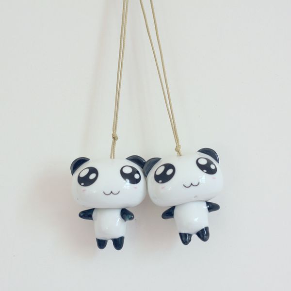 

керамический медведь перезвон ветра висячие украшения милый мультфильм японский стиль перезвон ветра оптом дверь украшения сумка висит дети