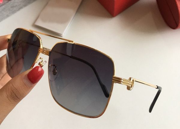 

women/men vintage eyeglasses frames wood sunglasses rimless frame plated santos sunglasses new in box cnum18081310, White;black