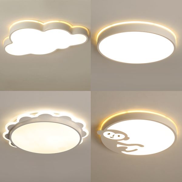 2019 Led Ceiling Light Modern Lamp Sun Monkey Round Cloud Lighting
