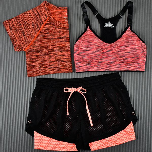 

cotton suit women fashion women 's tracksuits crop +shorts 3 piece set female fashion moletom feminino, Gray