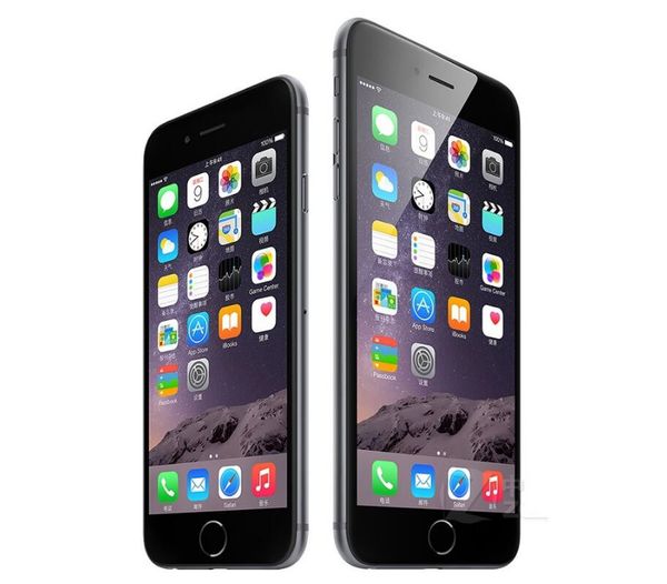 

refurbished unlocked apple iphone 6 plus with fingerprint ram 1gb rom 16/64/128gb ios dual core 8mp/pixel 4g lte phone