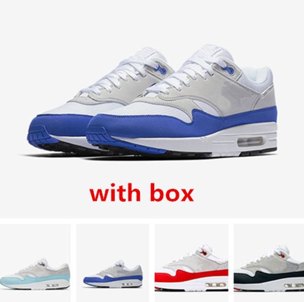 

87 Anniversary AQUA 1 og atmos running shoes with box 87 trainer sneaker sports shoes top quality size eur 36-45 free drop ship