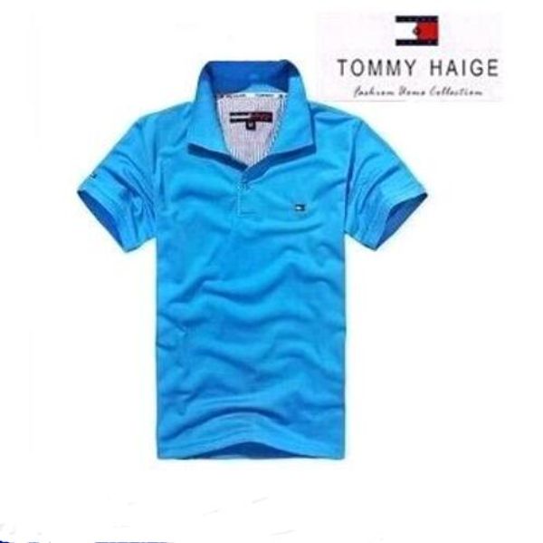 

CWholesale 2018 summer new senior men's polo shirt men's short-sleeved casual fashion polo shirt men's solid color lapel polo shirt