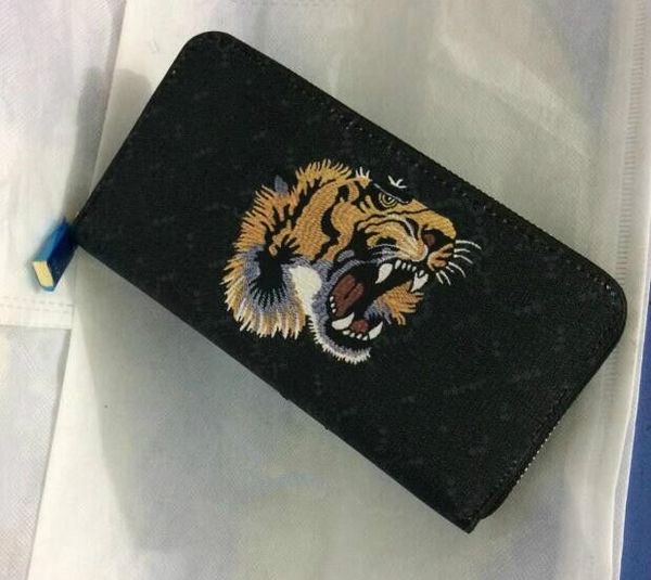 

новый одиночный zip кошелек классический роскошный кошелек мужской и женский клас