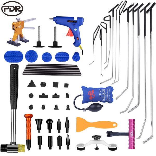 2019 Pdr Tools Kit Paintless Dent Removal Pdr Hook Tools Spring Push Rod Too To Removal Dents Hail Removal Car Door Dent Repair From Yingpangpan