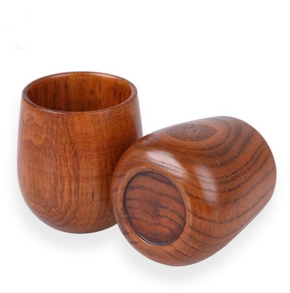 

grade 5oz wooden cups wine glasses natural solid wood wooden tea cup wine mug 150ml wooden coffe mugs