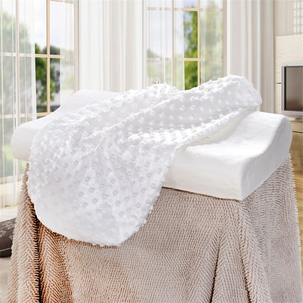 

original bamboo fiber pillow slow rebound health care memory foam pillow memory foam support the neck fatigue relief