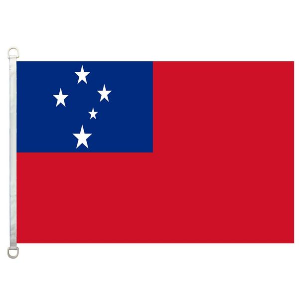 

samoa flag,90*150cm ,100% polyester, banner,digital printing