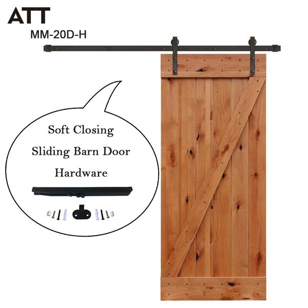 2019 Soft Close Mechanism Soft Openning Or Closing Quite Guide Sliding Barn Wood Door Hardware Kit For Interior Doors From Att Hardware 100 57